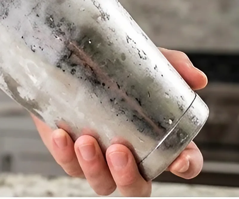 Shake until the shaker is painfully cold