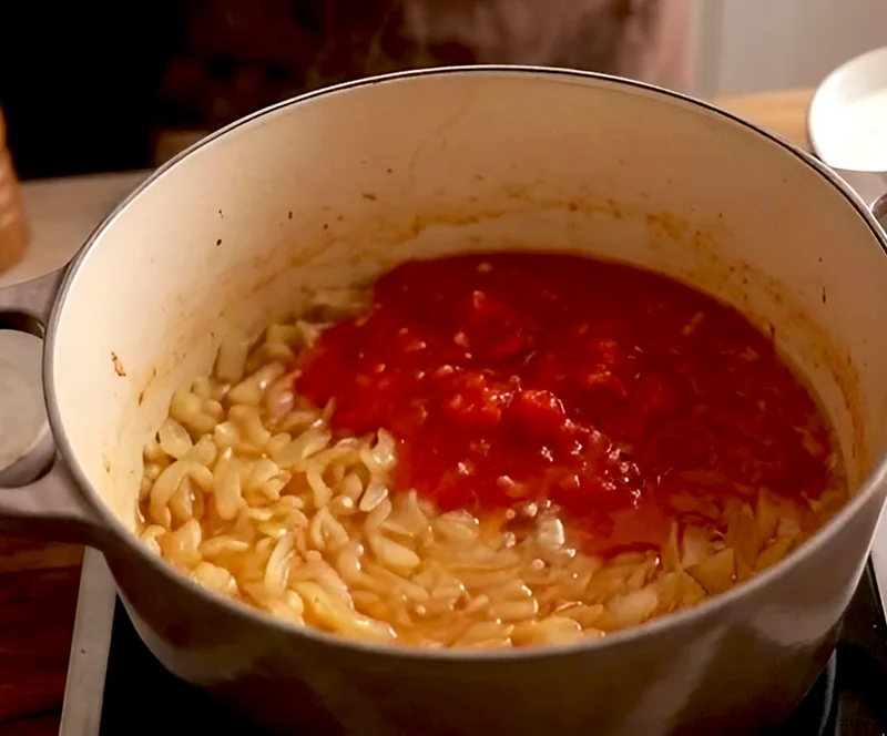 Build the sauce base properly