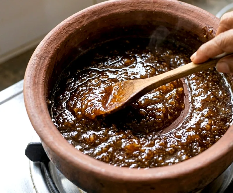 Cook the pani pol properly