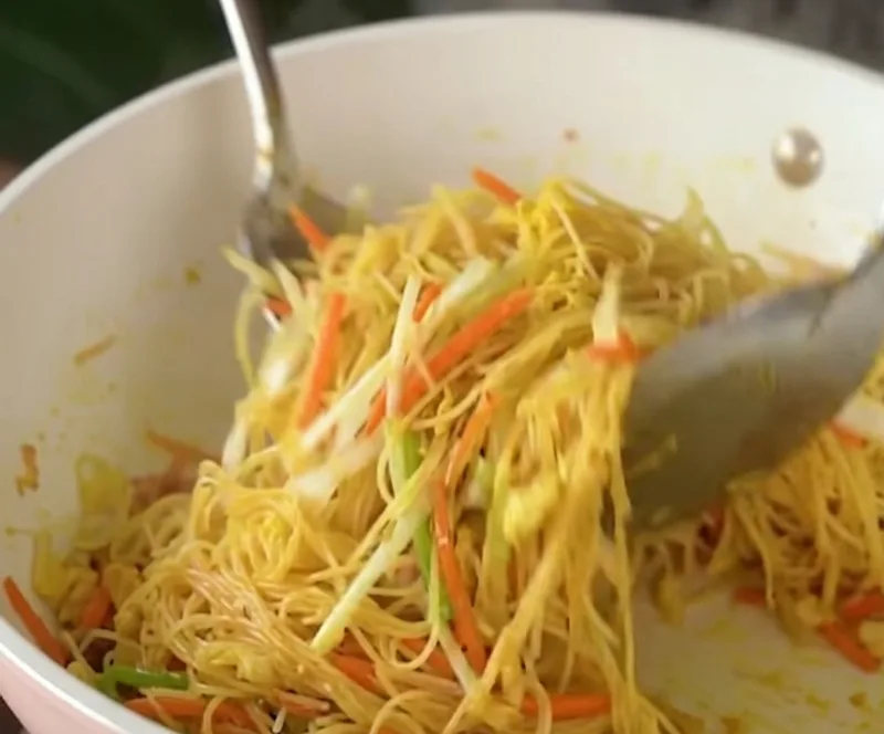 Keep everything moving in the wok
