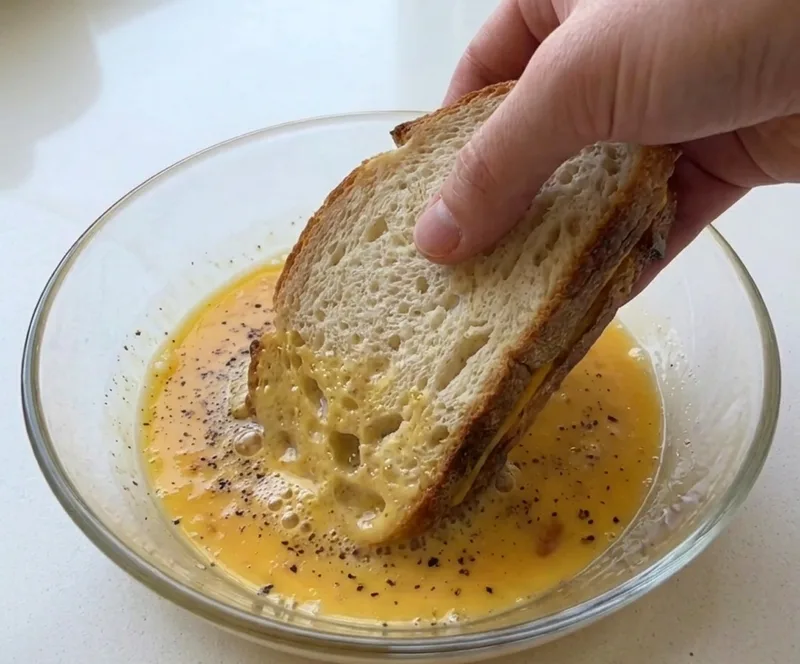 Dip quickly, don't drown it