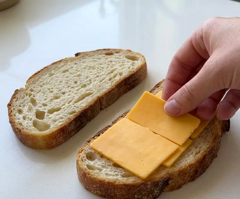 Build the sandwich before soaking