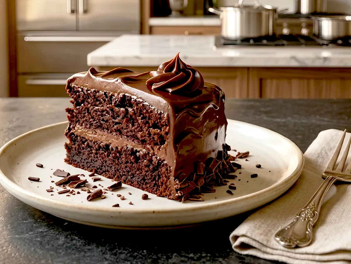 30 Minute Chocolate Fudge Cake