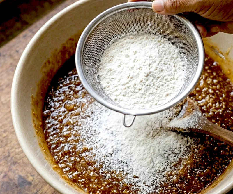 Roast the semolina first