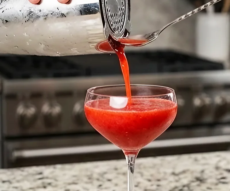Taste before you commit to the glass