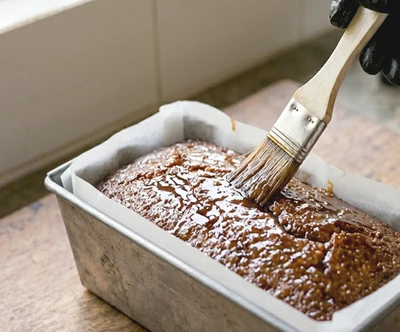 Bake low, finish with treacle